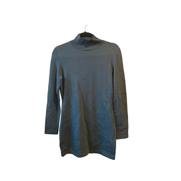 NWT Seroya Romina knit long sweater top forest green size small - Picture 7 of 12